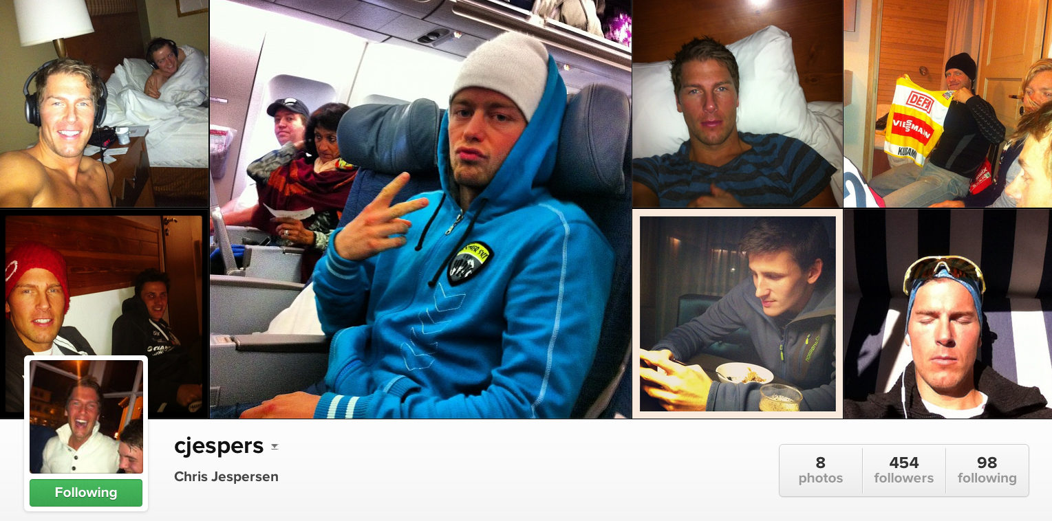 instagram,  langrenn, Skidåkare, Petter Northug